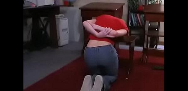  Spanking Teen Jessica - Paddled for Ditching